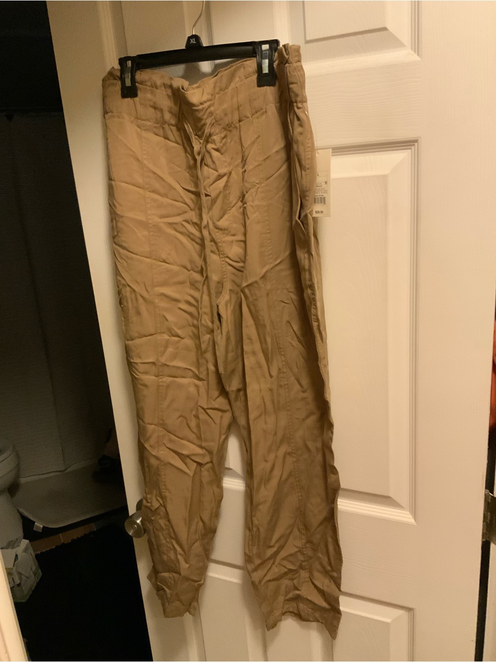 A New Day Brown ankle pull on pants